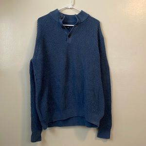 Mens knit pullover sweater